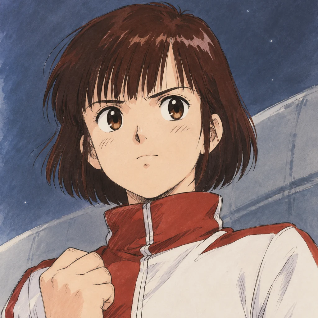 Noriko Takaya AI 辅助角色插画