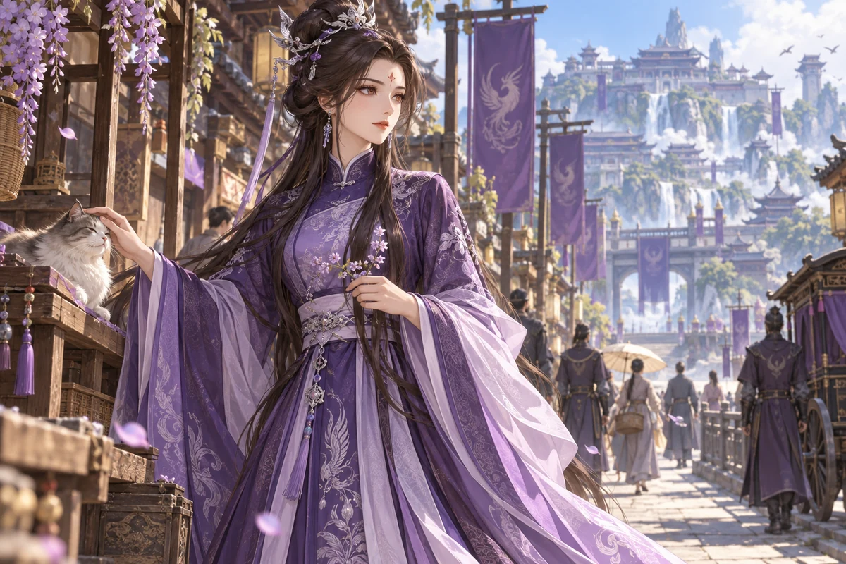 Nv Di AI 插画