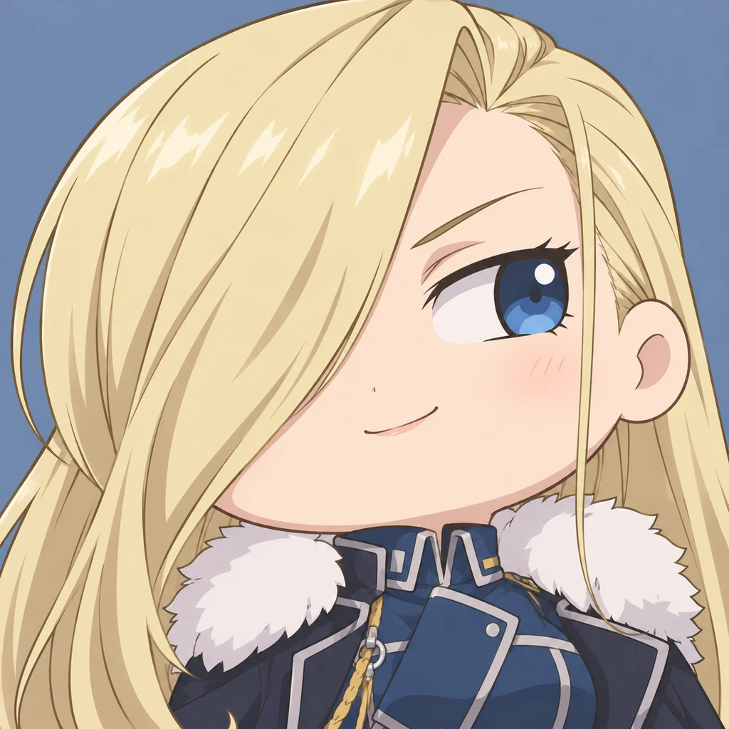 Olivier Mira Armstrong AI 辅助角色插画