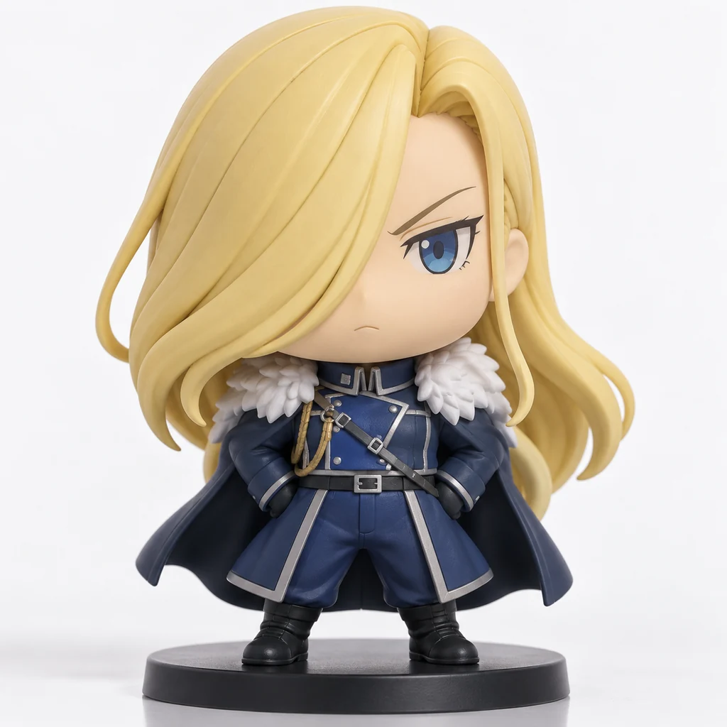 Olivier Mira Armstrong AI 辅助角色插画