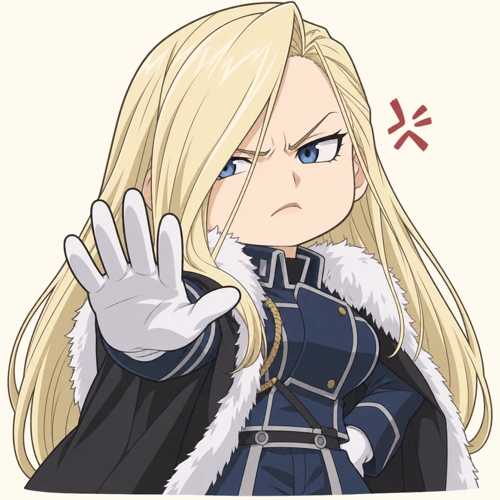 Olivier Mira Armstrong 表情包 2