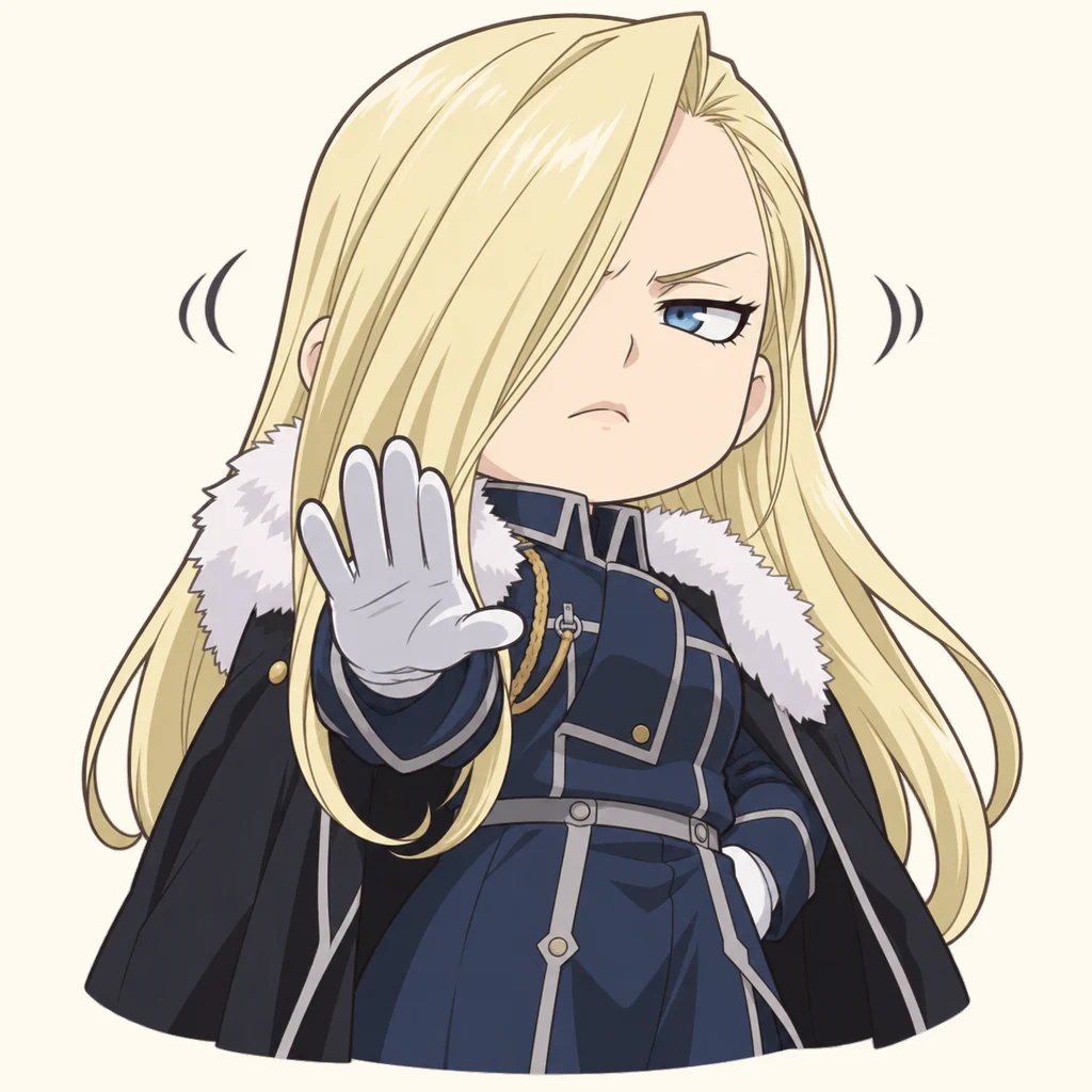 Olivier Mira Armstrong 表情包 8