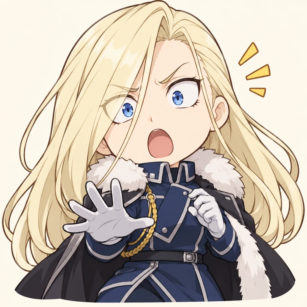 Olivier Mira Armstrong 表情包 5
