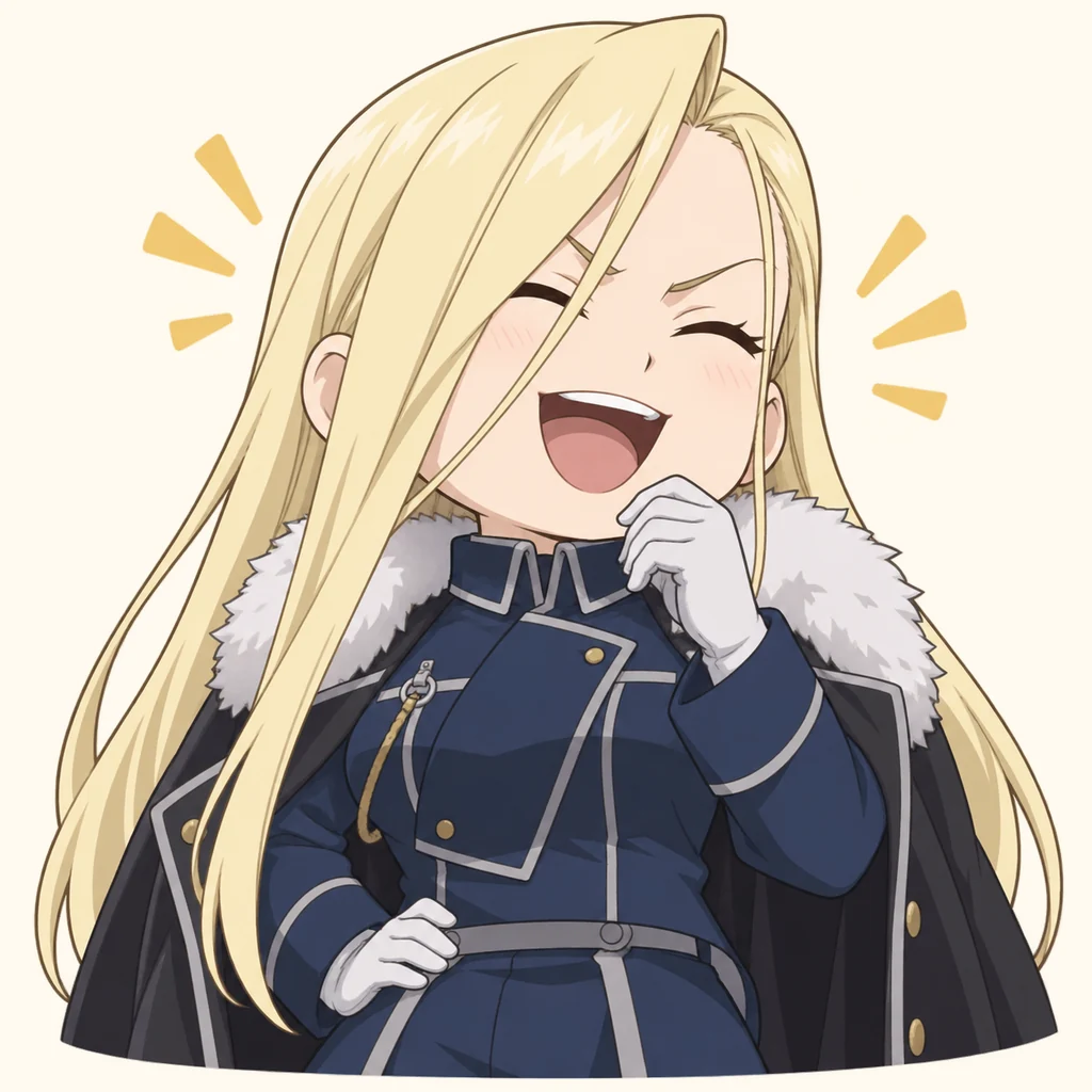 Olivier Mira Armstrong 表情包 4
