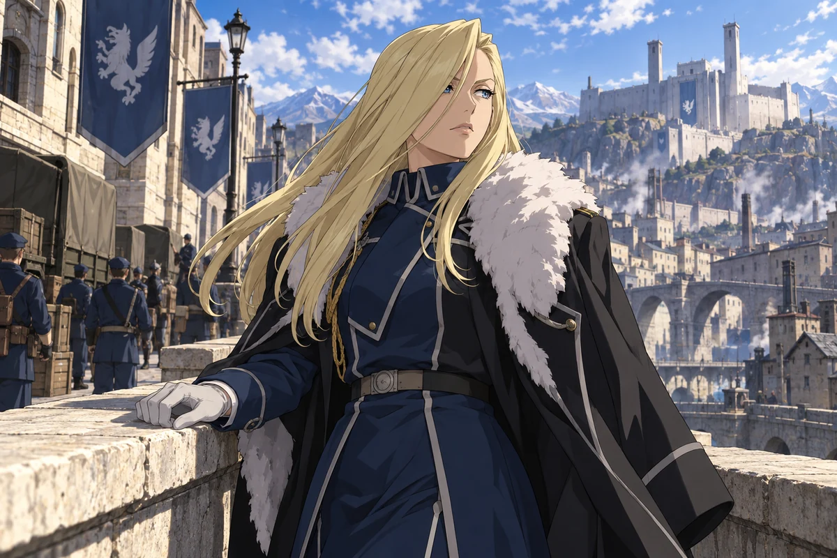 Olivier Mira Armstrong AI 插画
