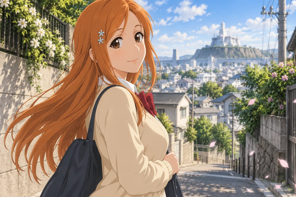 Orihime Inoue AI 插画