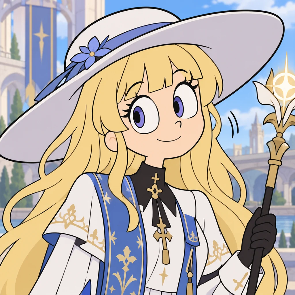 Phoebe AI 辅助角色插画