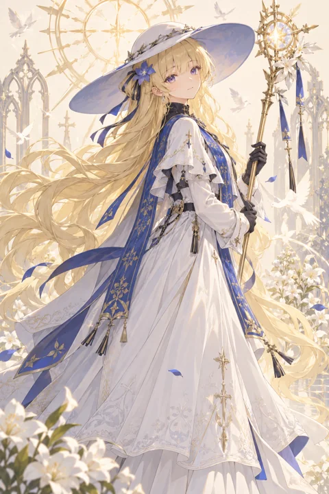 Phoebe角色示意插画