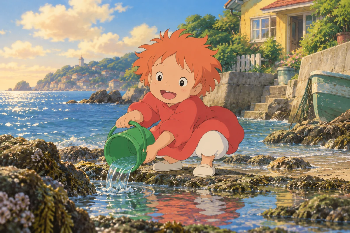 Ponyo AI 插画