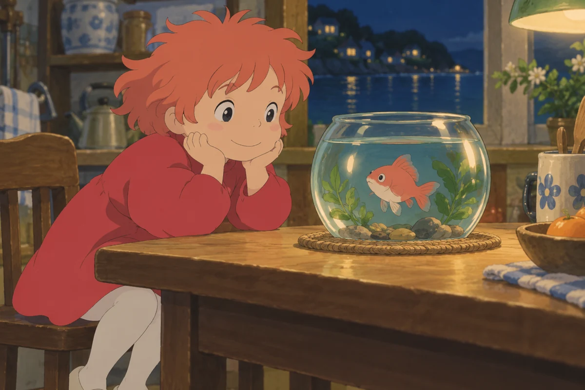 Ponyo AI 插画