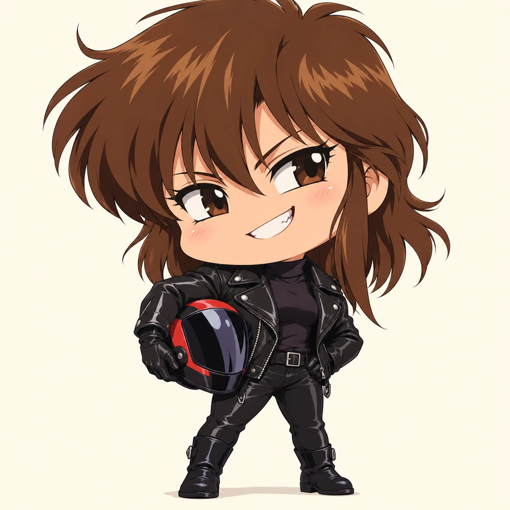 Priss Asagiri AI 辅助角色插画