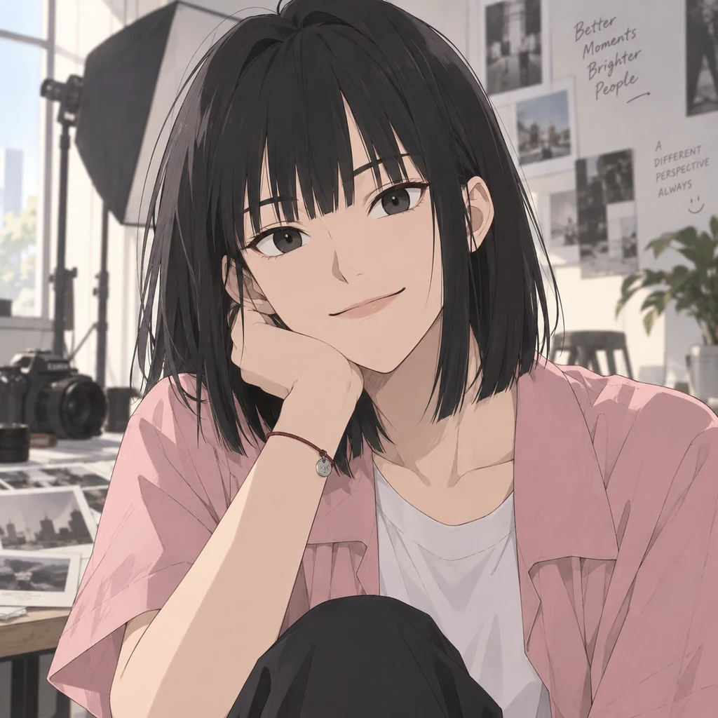 Qiao Ling AI 辅助角色插画