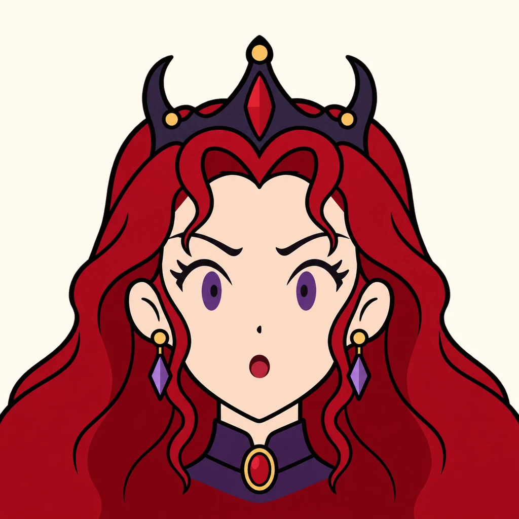 Queen Beryl AI 辅助角色插画