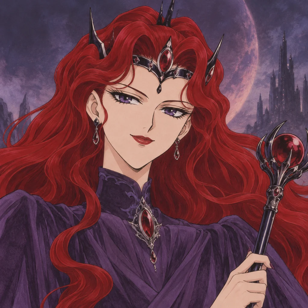 Queen Beryl AI 辅助角色插画