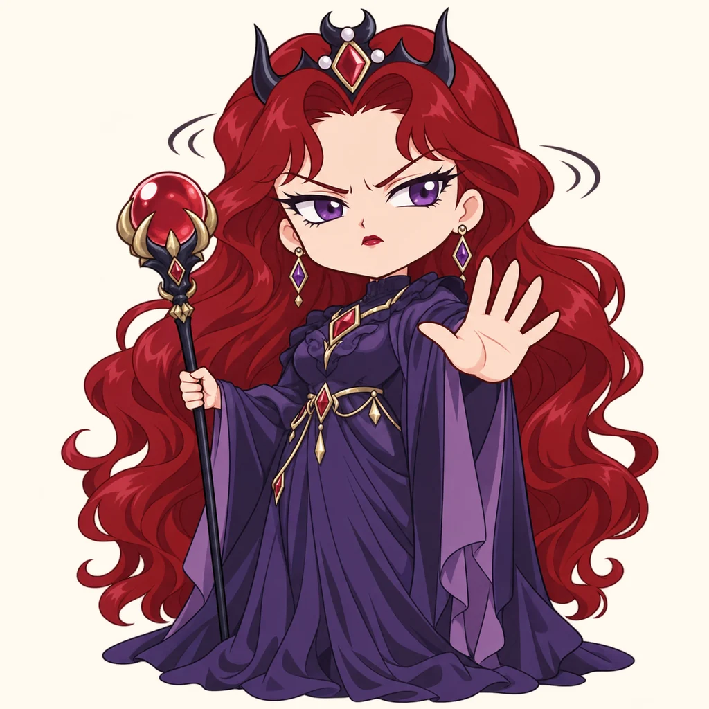 Queen Beryl 表情包 8