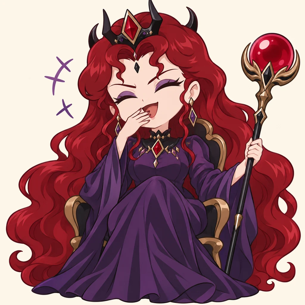Queen Beryl 表情包 4