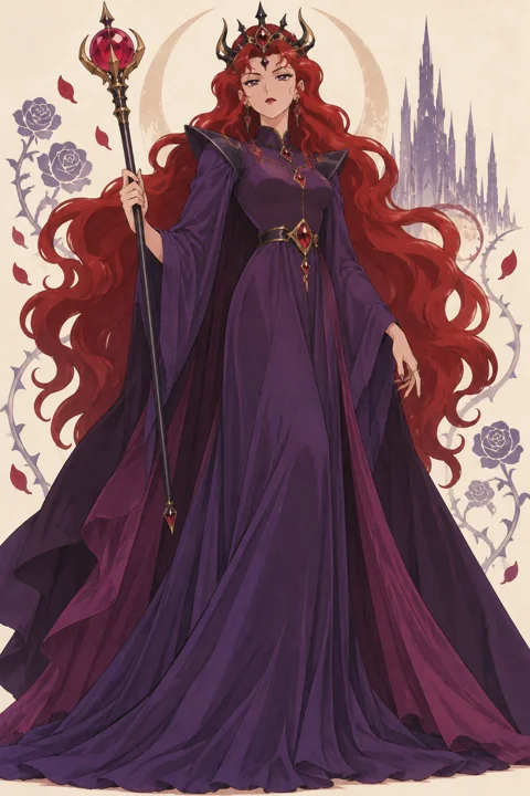 Queen Beryl角色示意插画