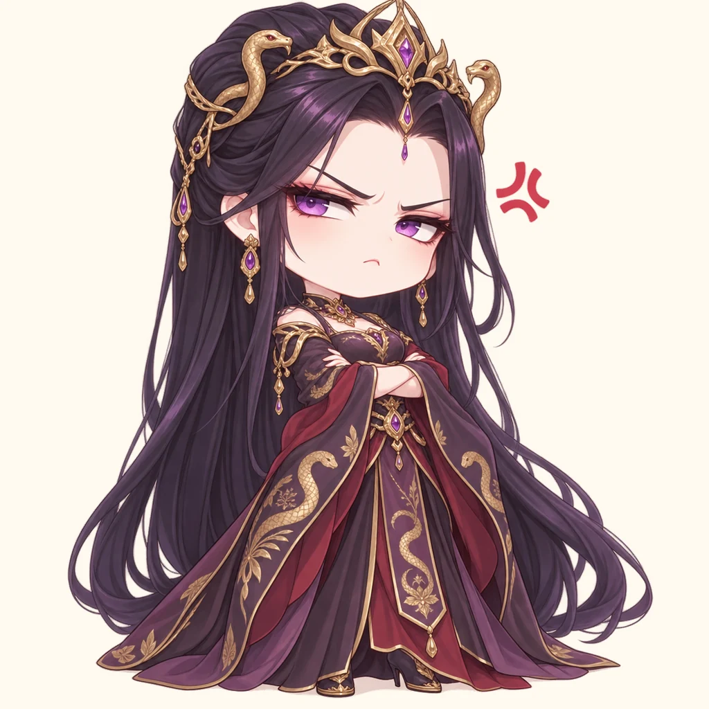 Queen Medusa 表情包 2