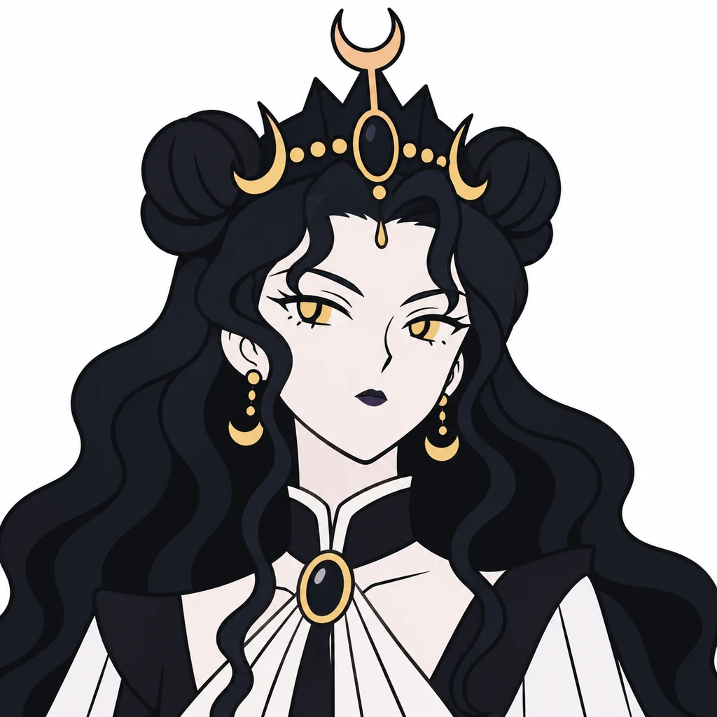 퀸 네헤레니아 AI 辅助角色插画