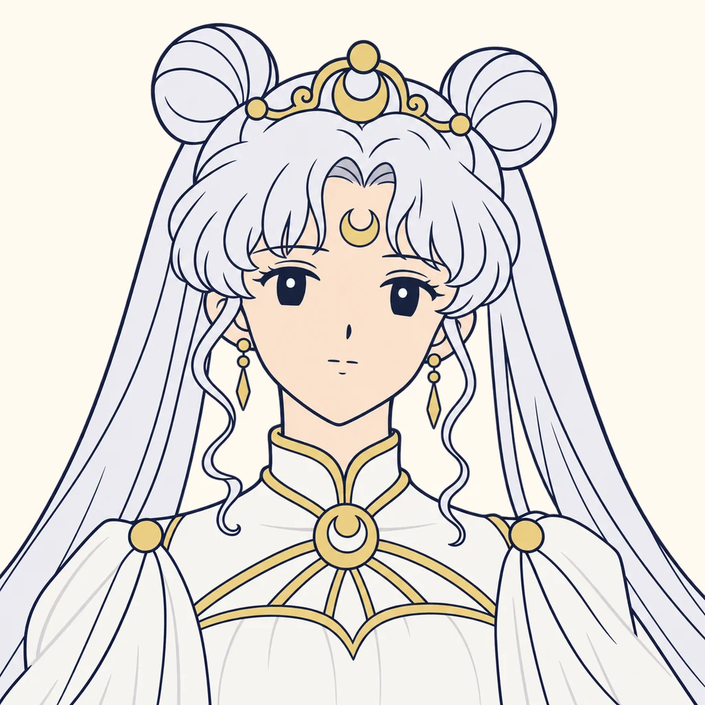 クイーン・セレニティ AI 辅助角色插画