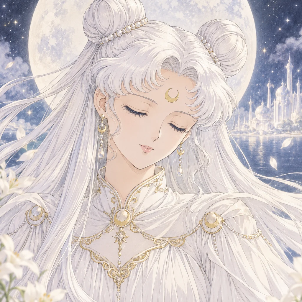クイーン・セレニティ AI 辅助角色插画