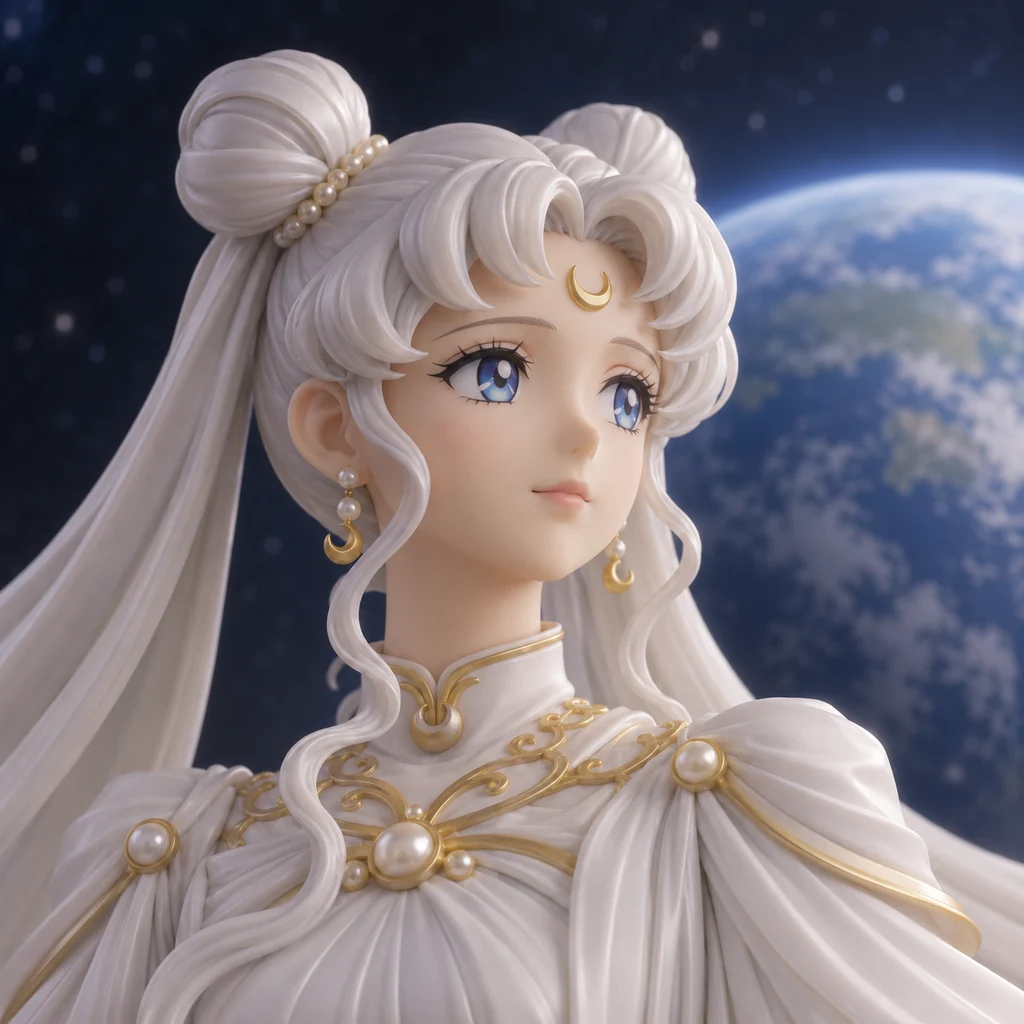 クイーン・セレニティ AI 辅助角色插画