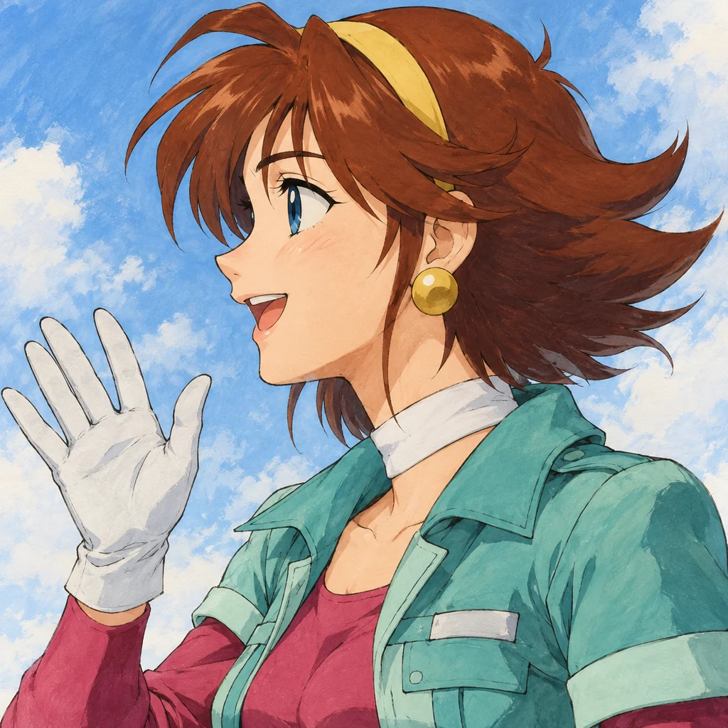 Rain Mikamura AI 辅助角色插画