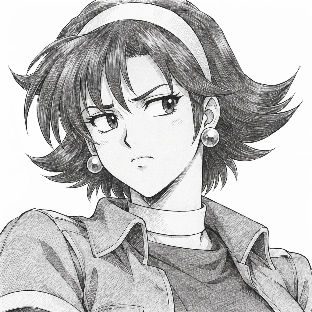 Rain Mikamura AI 辅助角色插画