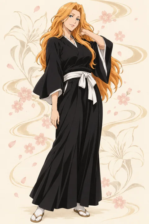 Rangiku Matsumoto角色示意插画