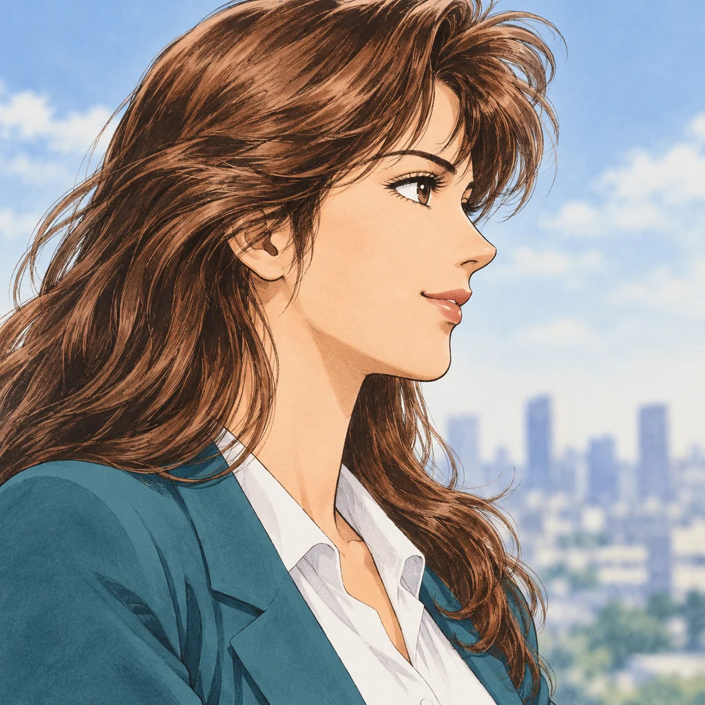 Reika Nogami AI 辅助角色插画