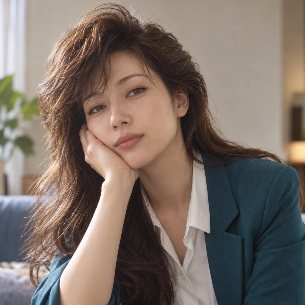 노가미 레이카 실사풍 AI 초상화