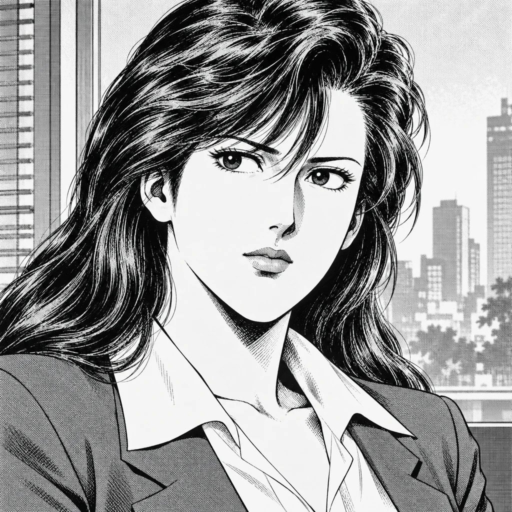 Reika Nogami AI 辅助角色插画