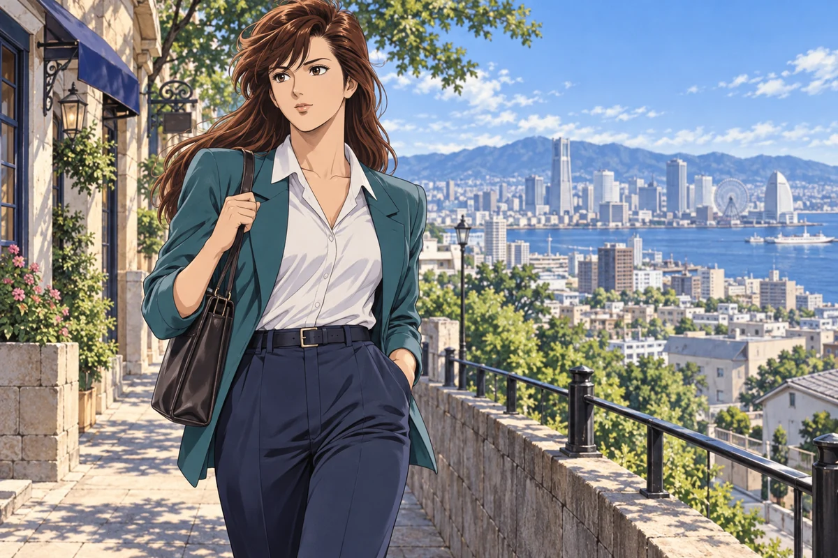 Reika Nogami AI 插画