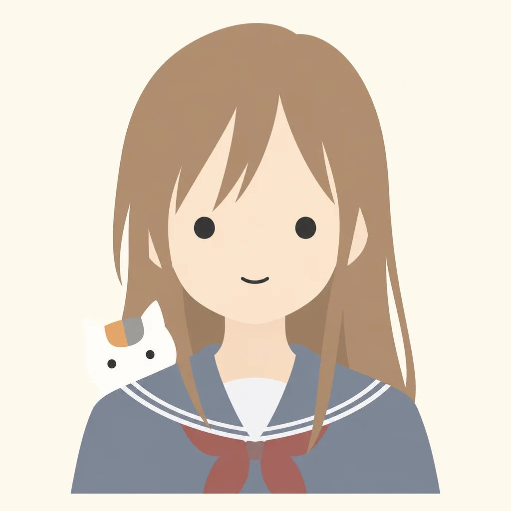 Reiko Natsume AI 辅助角色插画