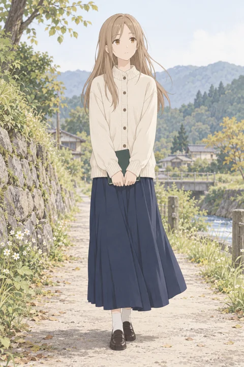 夏目レイコ角色示意插画