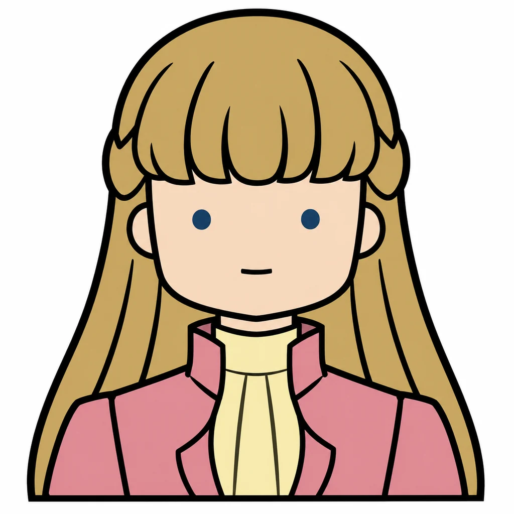 Relena Peacecraft AI 辅助角色插画