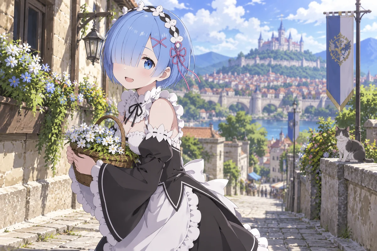 Rem AI 插画