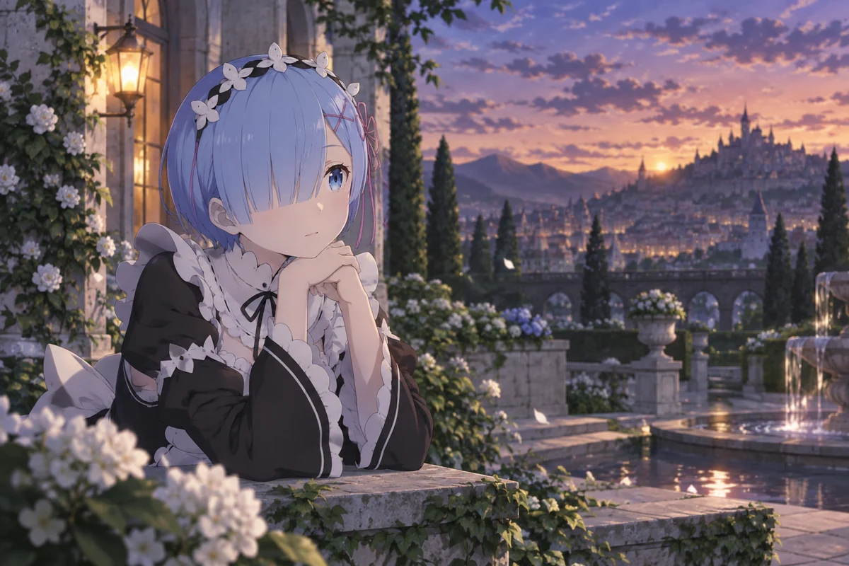 Rem AI 插画