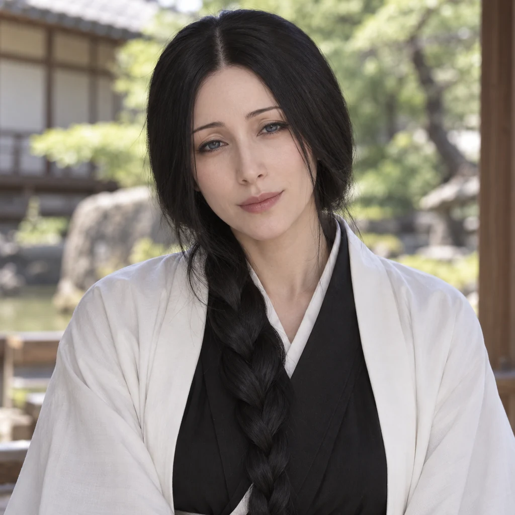 卯ノ花烈の実写風AIポートレート