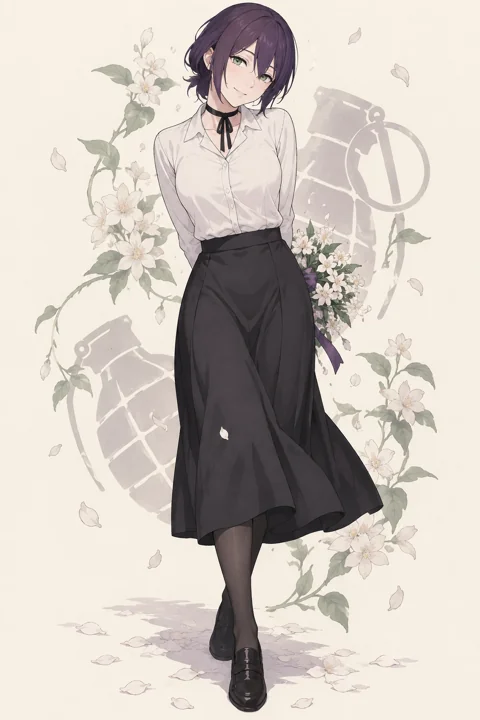 Reze角色示意插画