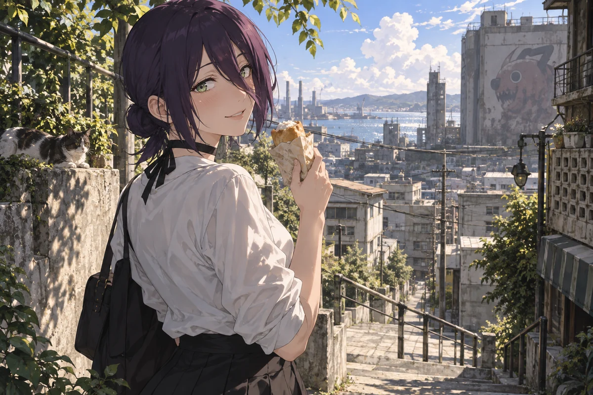 Reze AI 插画