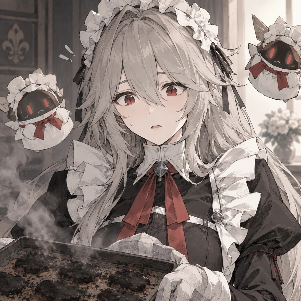 Alexandrina Sebastiane AI 辅助角色插画
