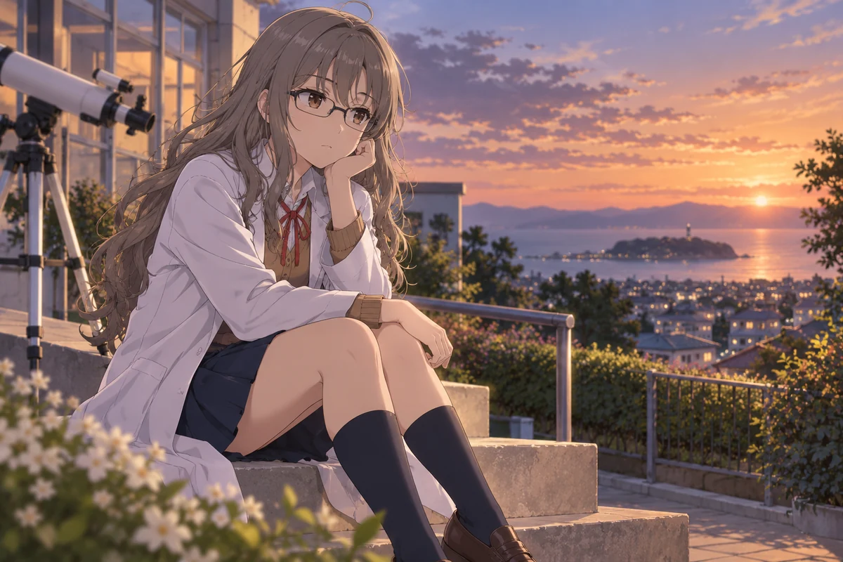 Rio Futaba AI 插画