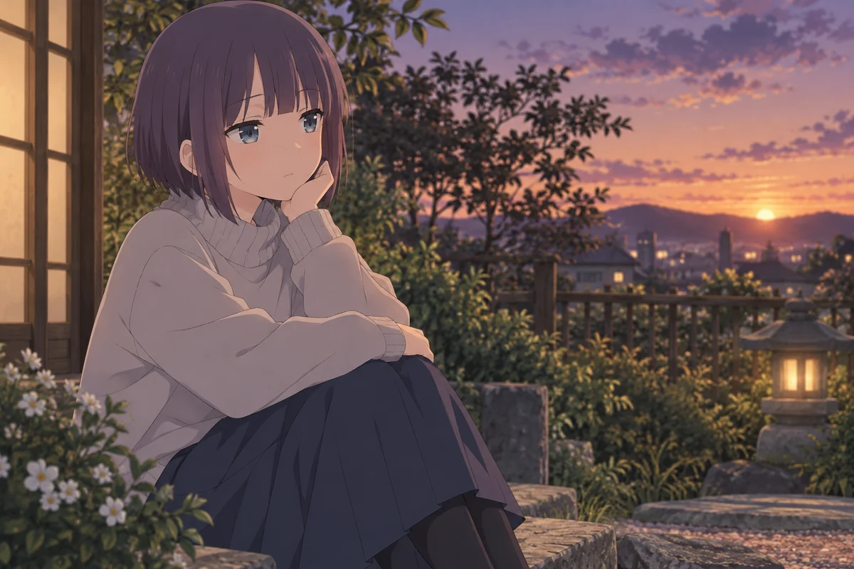 Rio Nishio AI 插画