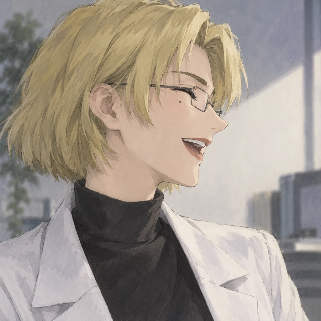 Ritsuko Akagi AI 辅助角色插画