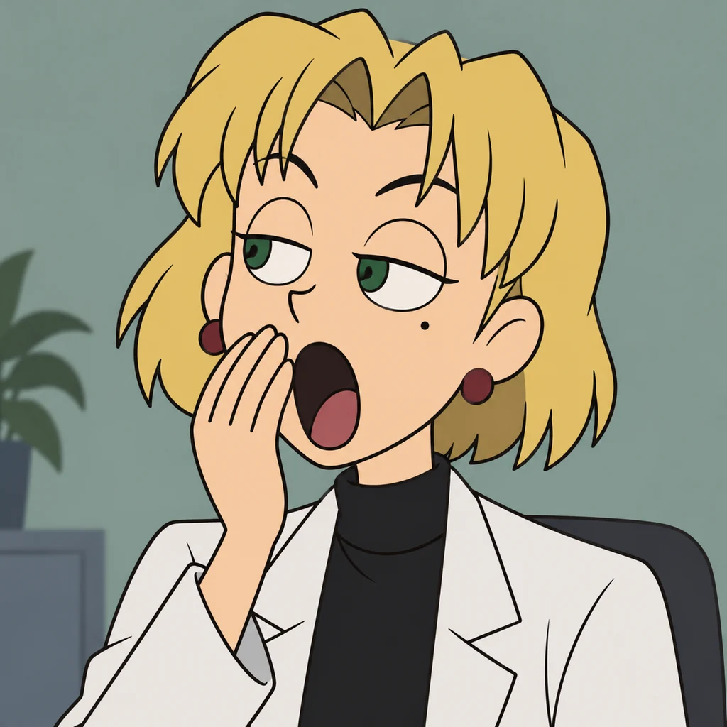 Ritsuko Akagi AI 辅助角色插画