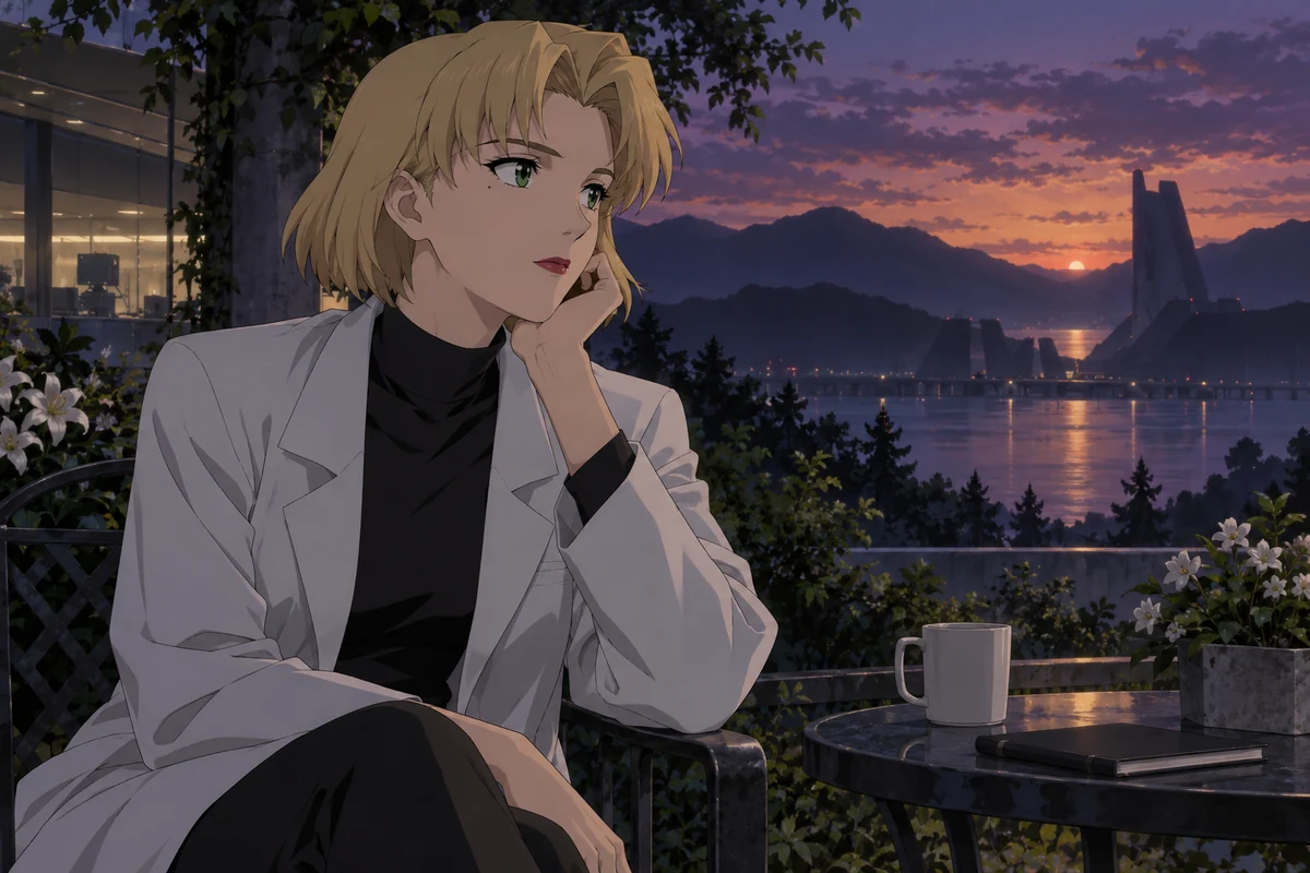 Ritsuko Akagi AI 插画