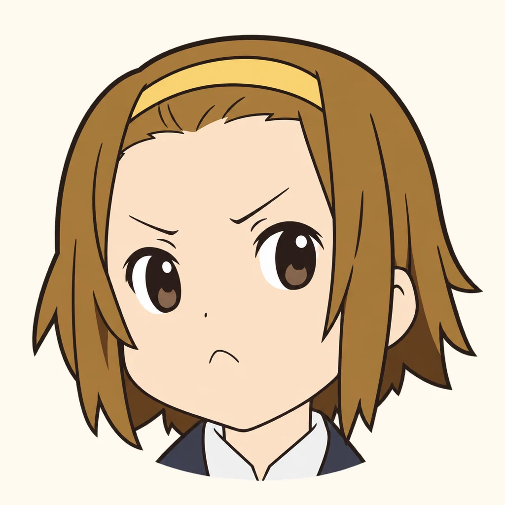 Ritsu Tainaka AI 辅助角色插画