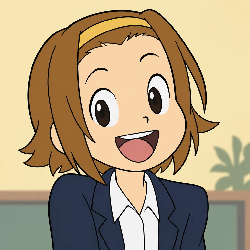 Ritsu Tainaka AI 辅助角色插画