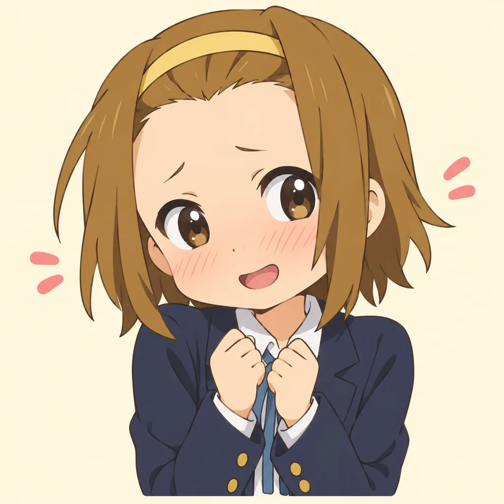 Ritsu Tainaka 表情包 6